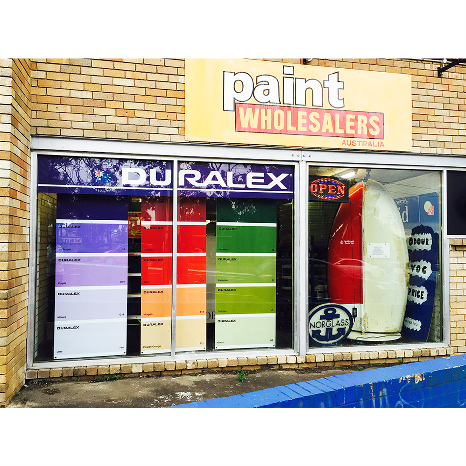 Paint Window Display